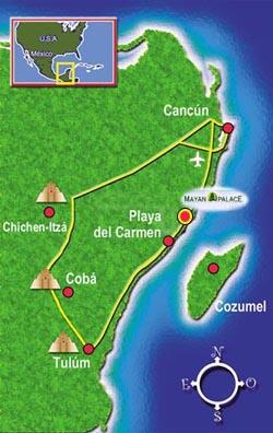 Mayan Resort Riviera Maya Maps and Directions
